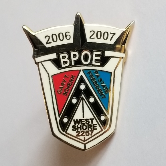 BPOE enamel pin West Shore 2257 Elks Lodge 2006 2007 - Picture 4 of 11